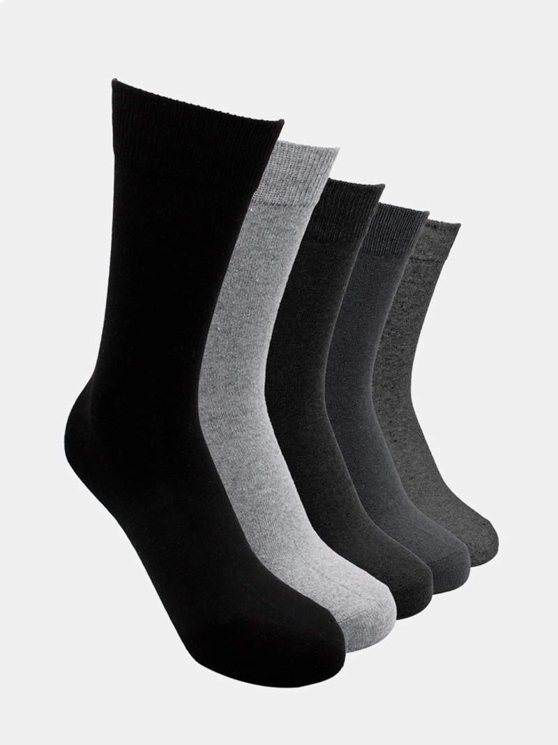 PACK X5 CALCETINES ALGODÓN HOMBRE KENNETH STEVENS - 1