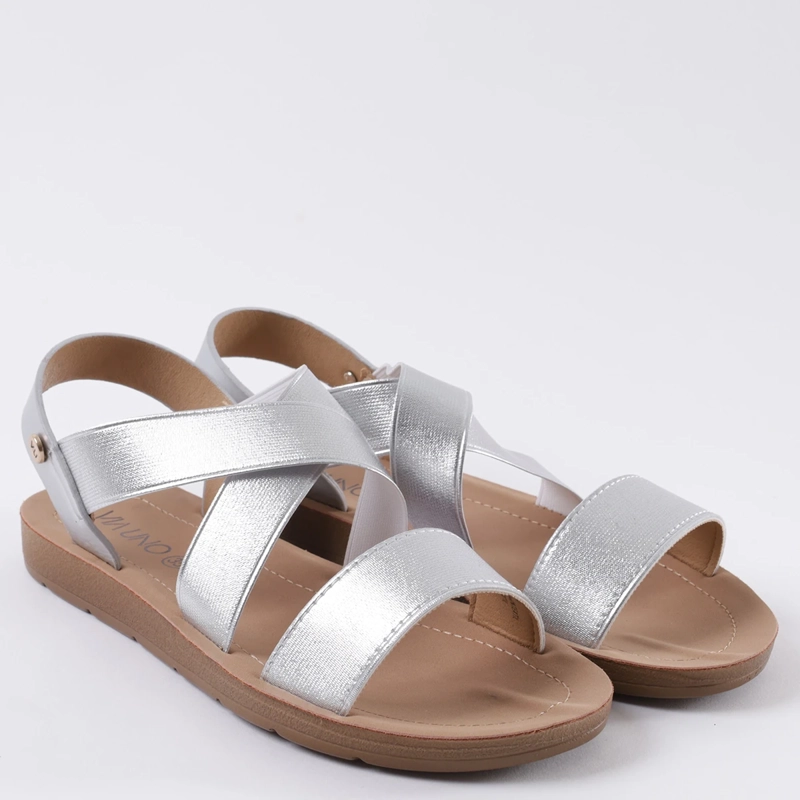 SANDALIAS MUJER VIA UNO DORADO 22601646   - 2