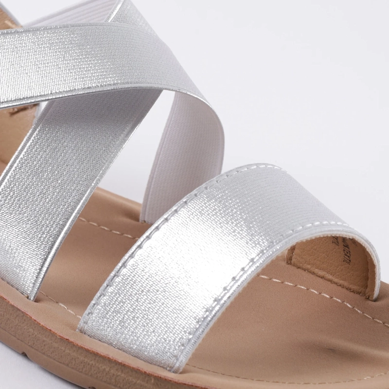 SANDALIAS MUJER VIA UNO DORADO 22601646   - 6