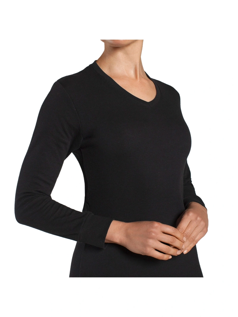 CAMISETA MUJER MONARCH MICROPANAL CUELLO V TÉRMICA - 1