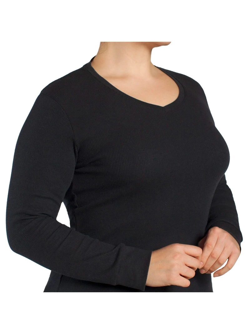 CAMISETA MUJER MONARCH MICROPANAL CUELLO V TÉRMICA - 4