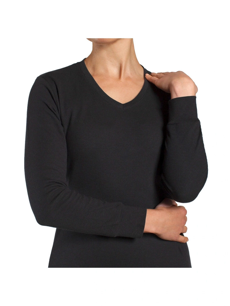 CAMISETA MUJER MONARCH MICROPANAL CUELLO V TÉRMICA - 6