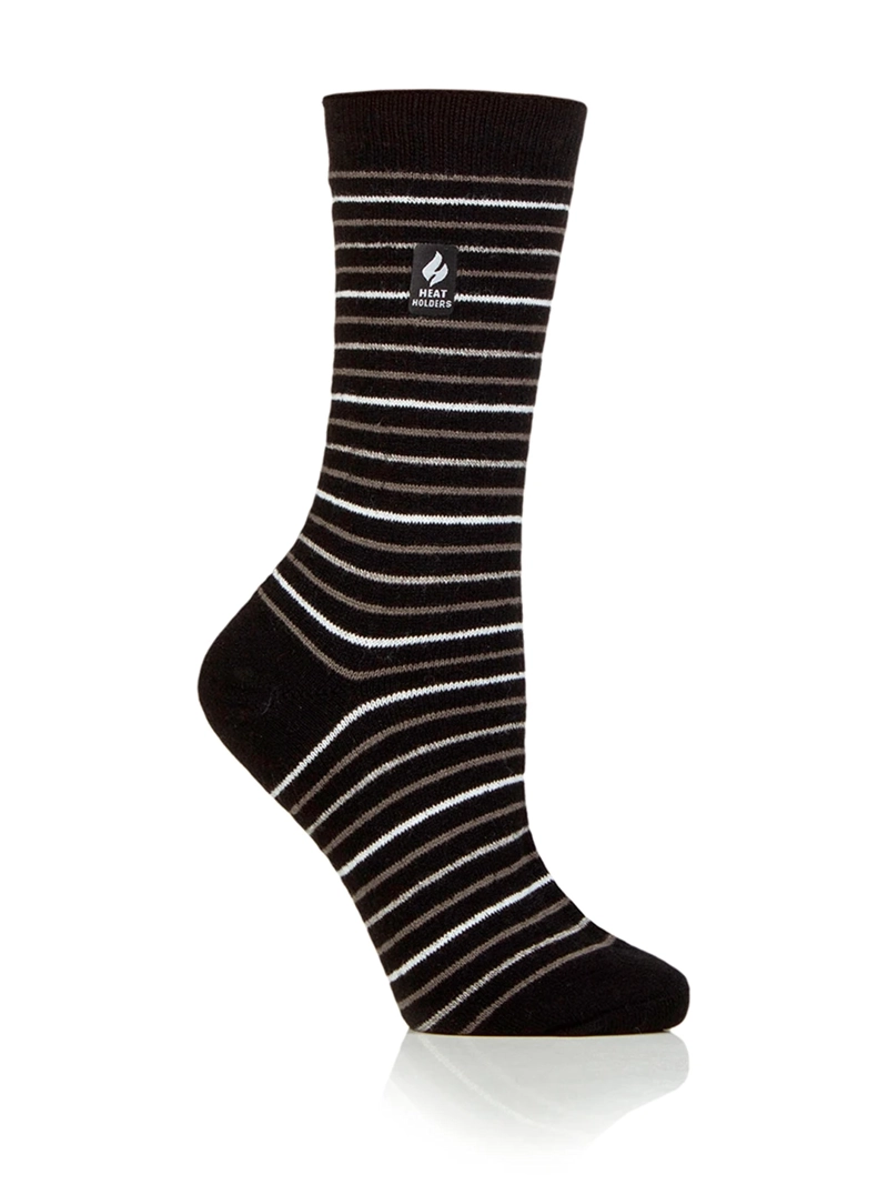 CALCETÍN HEAT HOLDERS ULTRA LITE NEGRO - 1