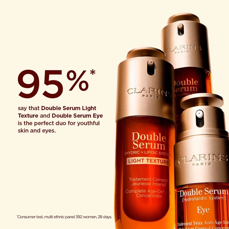 SÉRUM ANTIEDAD CLARINS DOUBLE SERUM LIGHT9 30 ML - 3