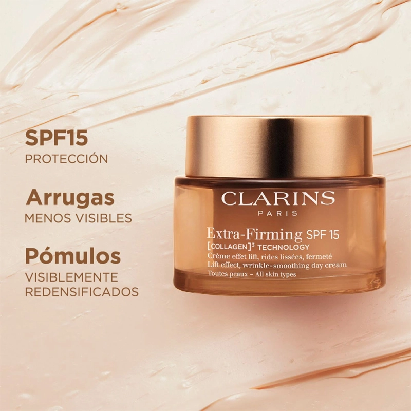 TRATAMIENTO ANTIEDAD CLARINS SPF15 50ML EXTRA-FIRMING CREAM - 2
