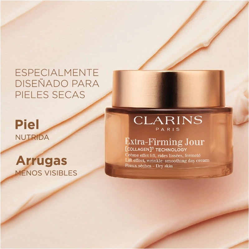 TRATAMIENTO ANTIEDAD CLARINS 50ML EXTRA-FIRMING DAY CREAM DRY SKIN - 2