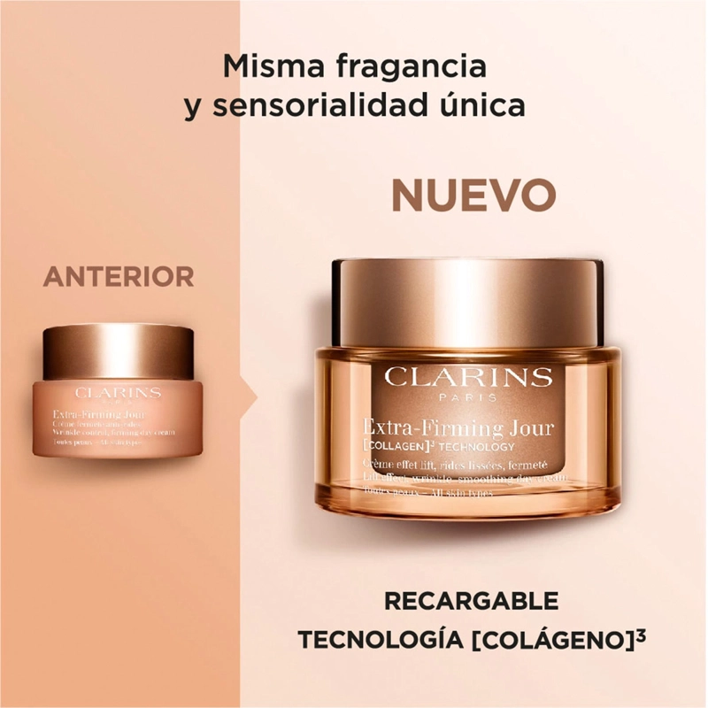 TRATAMIENTO ANTIEDAD CLARINS 50ML EXTRA-FIRMING DAY CREAM DRY SKIN - 5