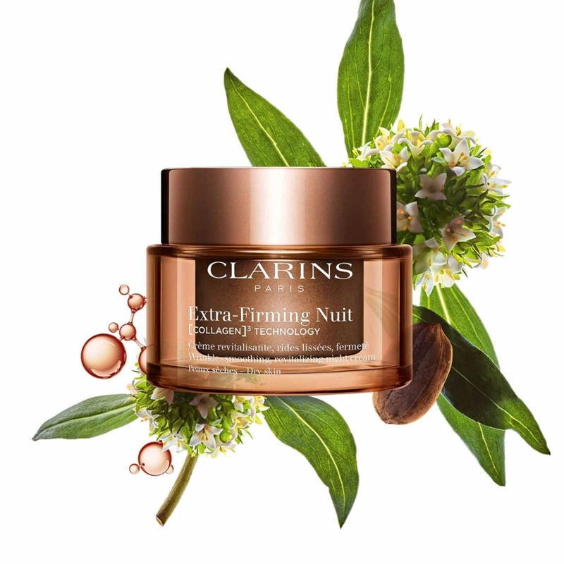 TRATAMIENTO ANTIEDAD CLARINS 50ML EXTRA-FIRMING NIGHT CREAM DRY SKIN - 1