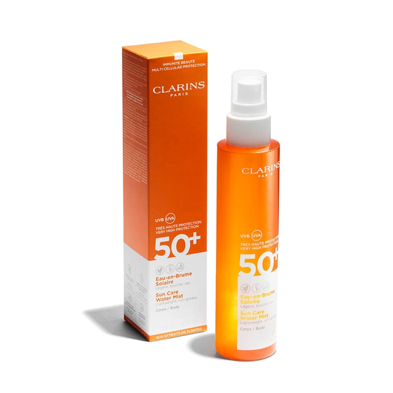 PROTECTOR SOLAR PARA CUERPO CLARINS SUNCARE BODY WATER MIST SPF50+ 150 ML - 2