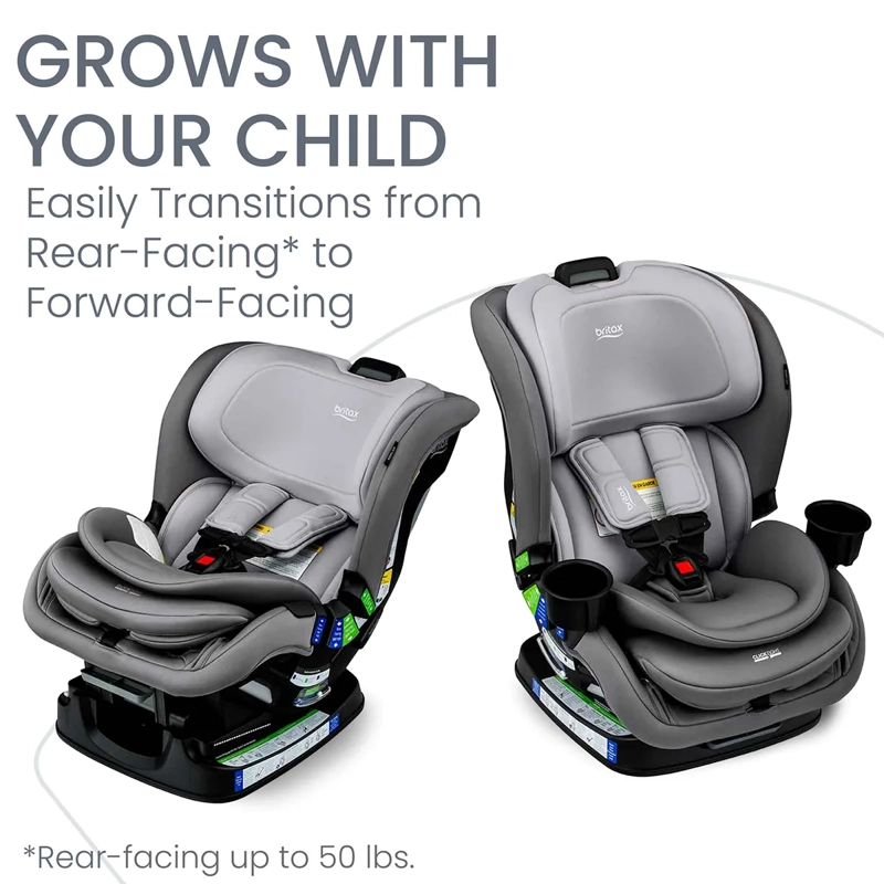 SILLA DE AUTO BRITAX POPLAR GRAFITO CONVERTIBLE GLACIER - 5