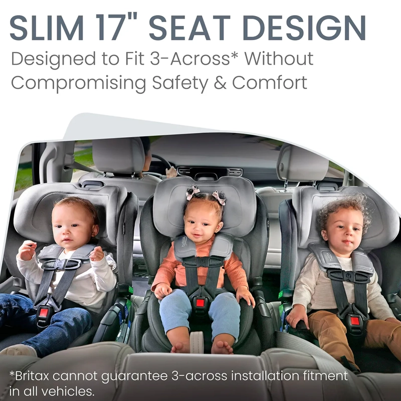 SILLA DE AUTO BRITAX POPLAR GRAFITO CONVERTIBLE GLACIER - 7