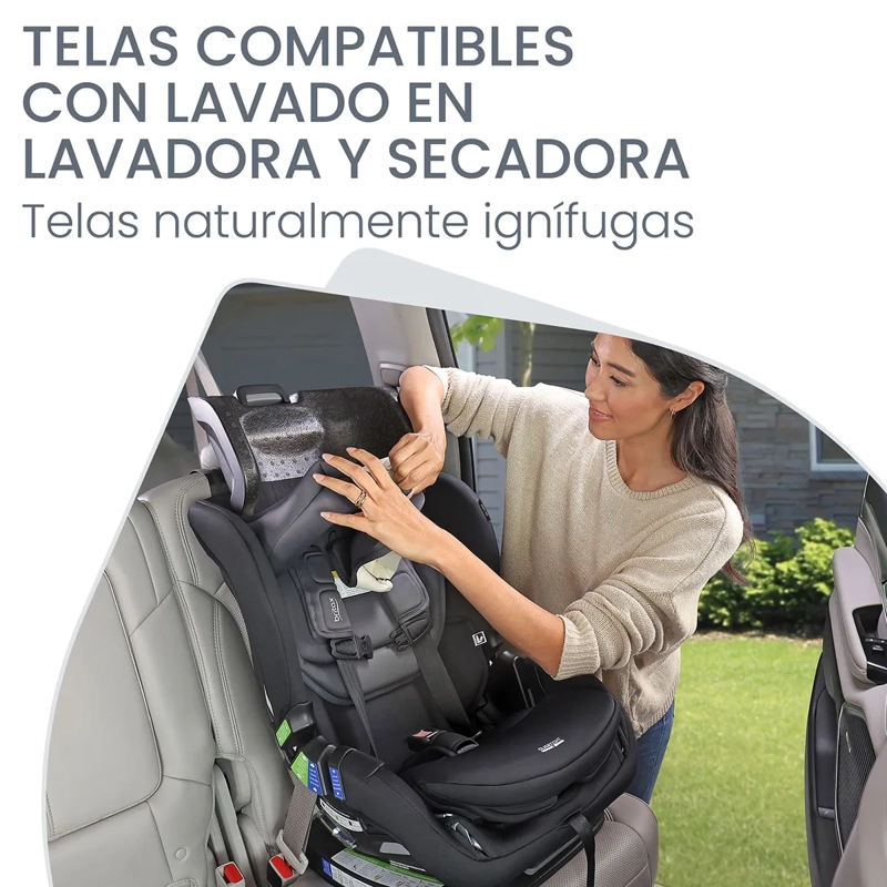 SILLA DE AUTO BRITAX POPLAR NEGRO CONVERTIBLE STONE ONYX - 6
