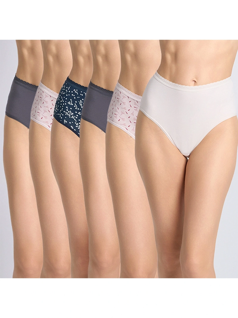 PACK 6 CALZONES PANTALETAS MUJER INTIME 4616002 - 1