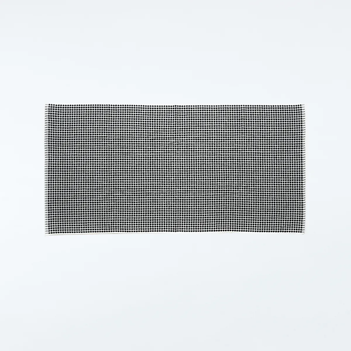 TOALLA SÁBANA MAISON LINETT POPCORN NEGRO - 2