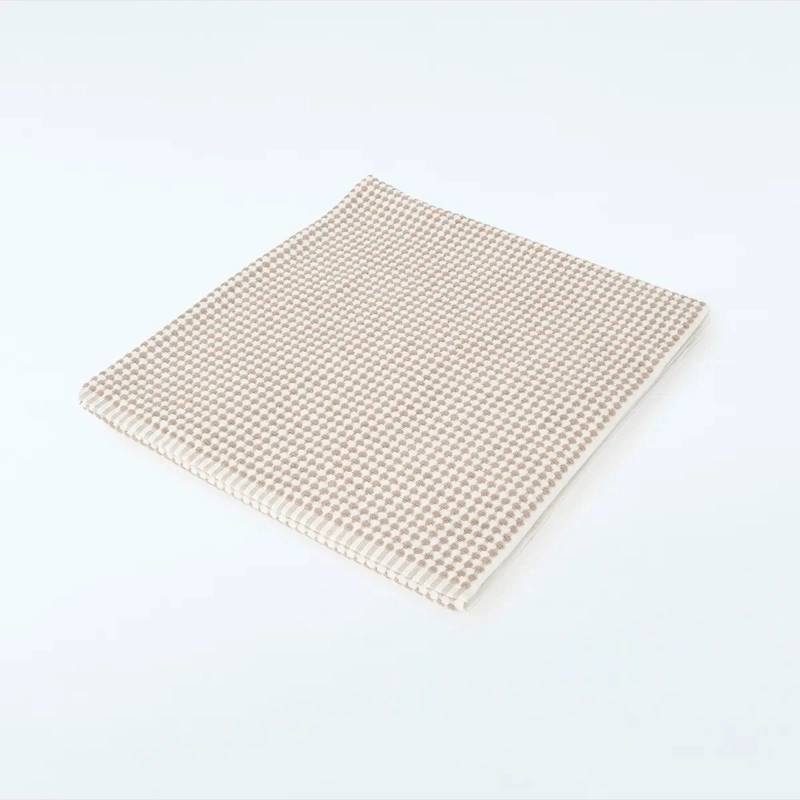 TOALLA DE BAÑO MAISON LINETT POPCORN TAUPE - 1