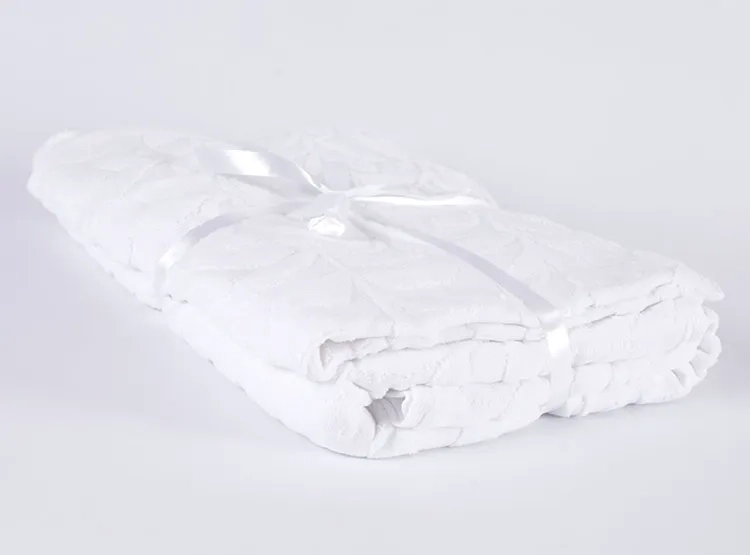 SET TOALLAS RIPLEY HOME JACQUARD MAMA BLANCO - 3