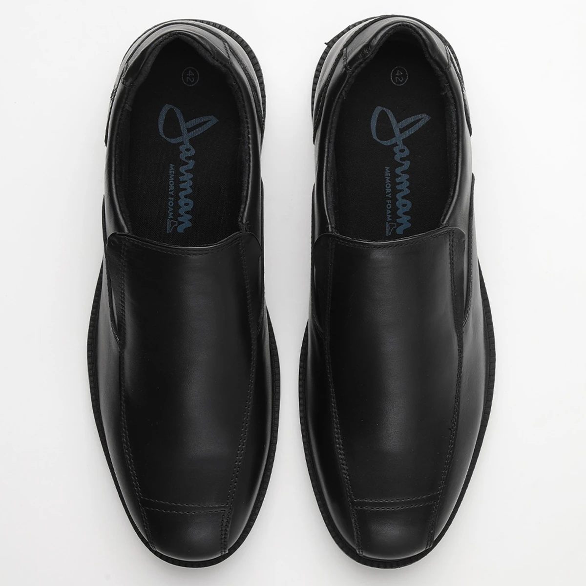 ZAPATOS HOMBRE JARMAN CUERO NEGRO LJBSS25001 - 3