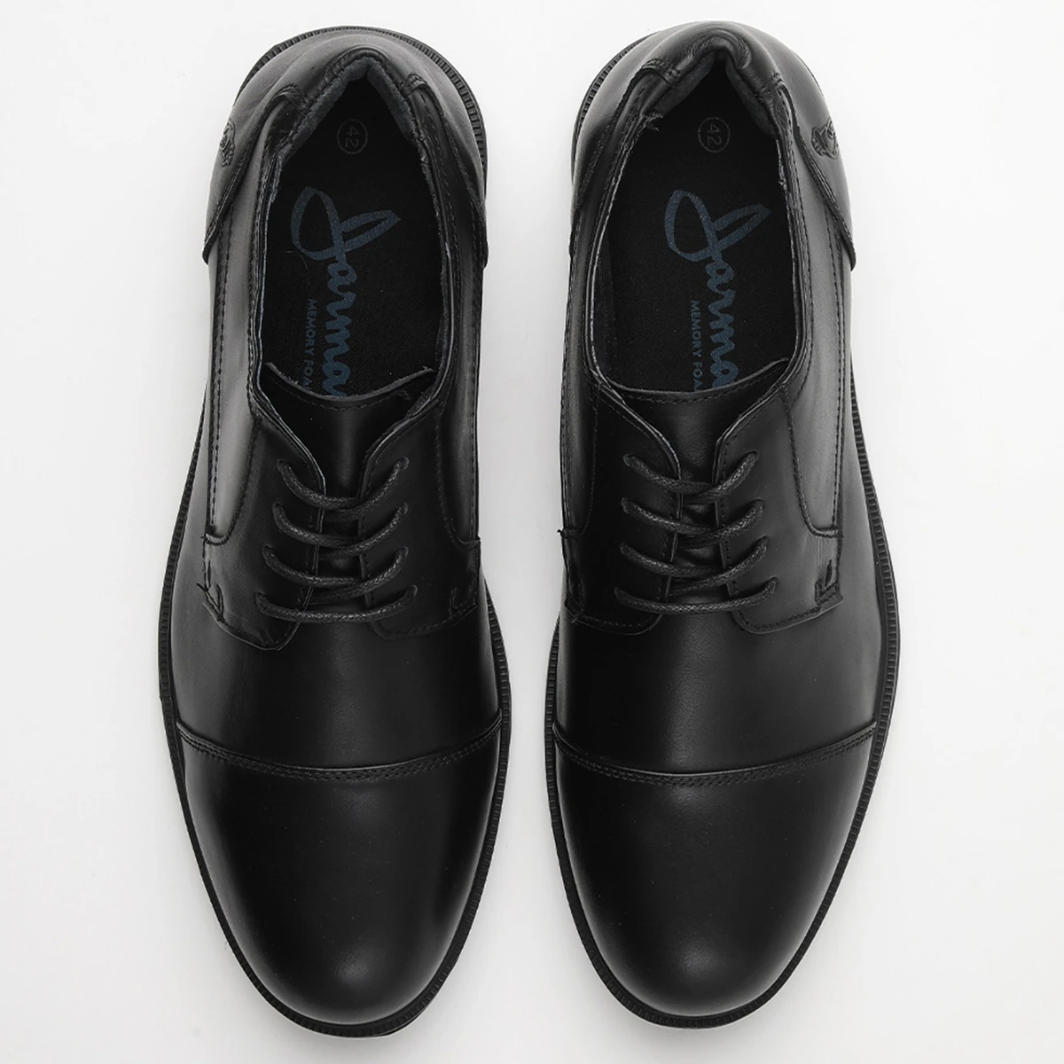 ZAPATOS HOMBRE JARMAN CUERO NEGRO LJBSS25002 - 3