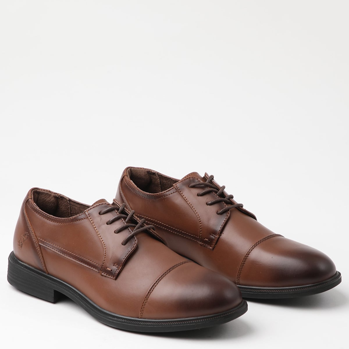 ZAPATOS HOMBRE JARMAN CUERO CAFÉ LJBSS25002 - 2
