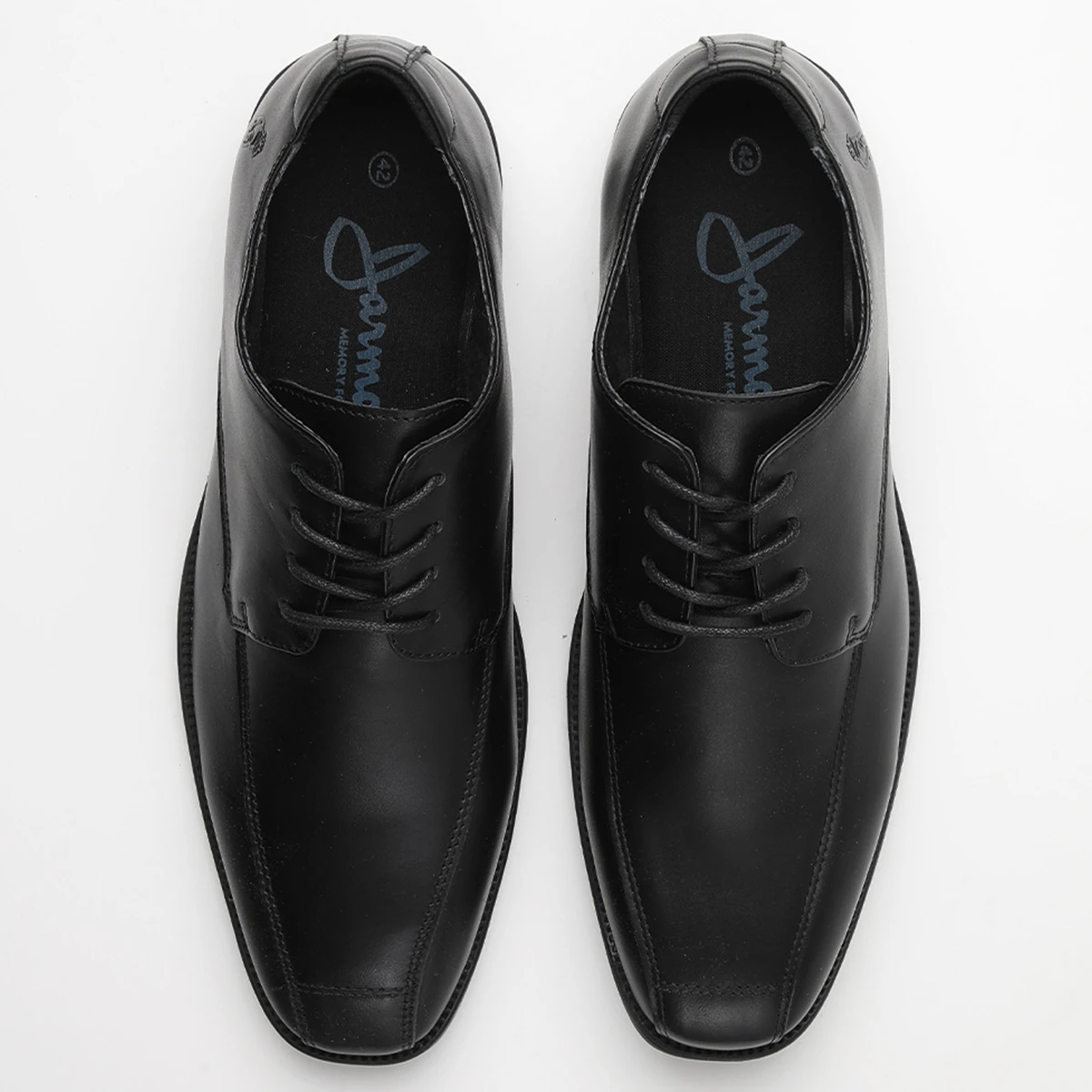 ZAPATOS HOMBRE JARMAN CUERO NEGRO LJBSS25003 - 3