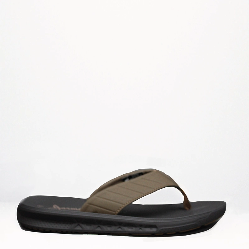 SANDALIAS HOMBRE JARMAN CAFÉ HKY9-01 CUERO - 1