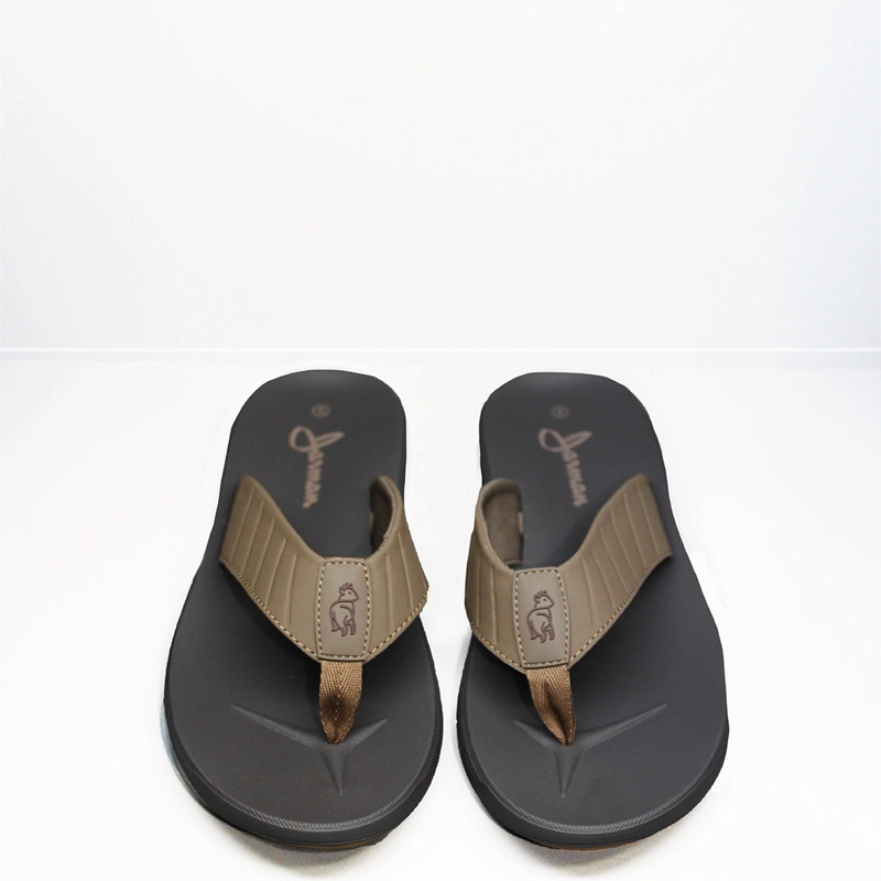 SANDALIAS HOMBRE JARMAN CAFÉ HKY9-01 CUERO - 3