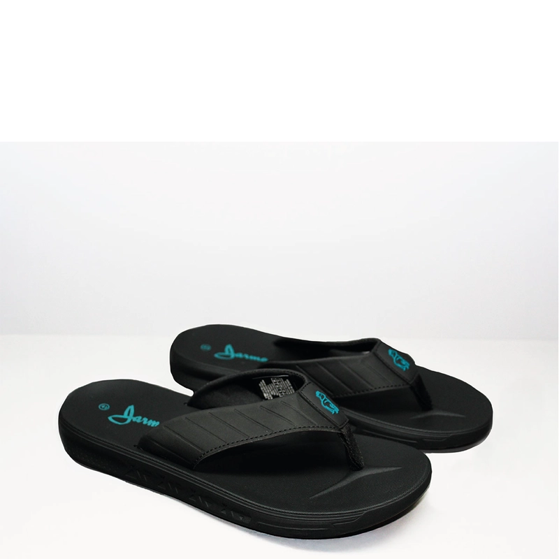 SANDALIAS HOMBRE JARMAN NEGRO HKY9-01 CUERO - 2