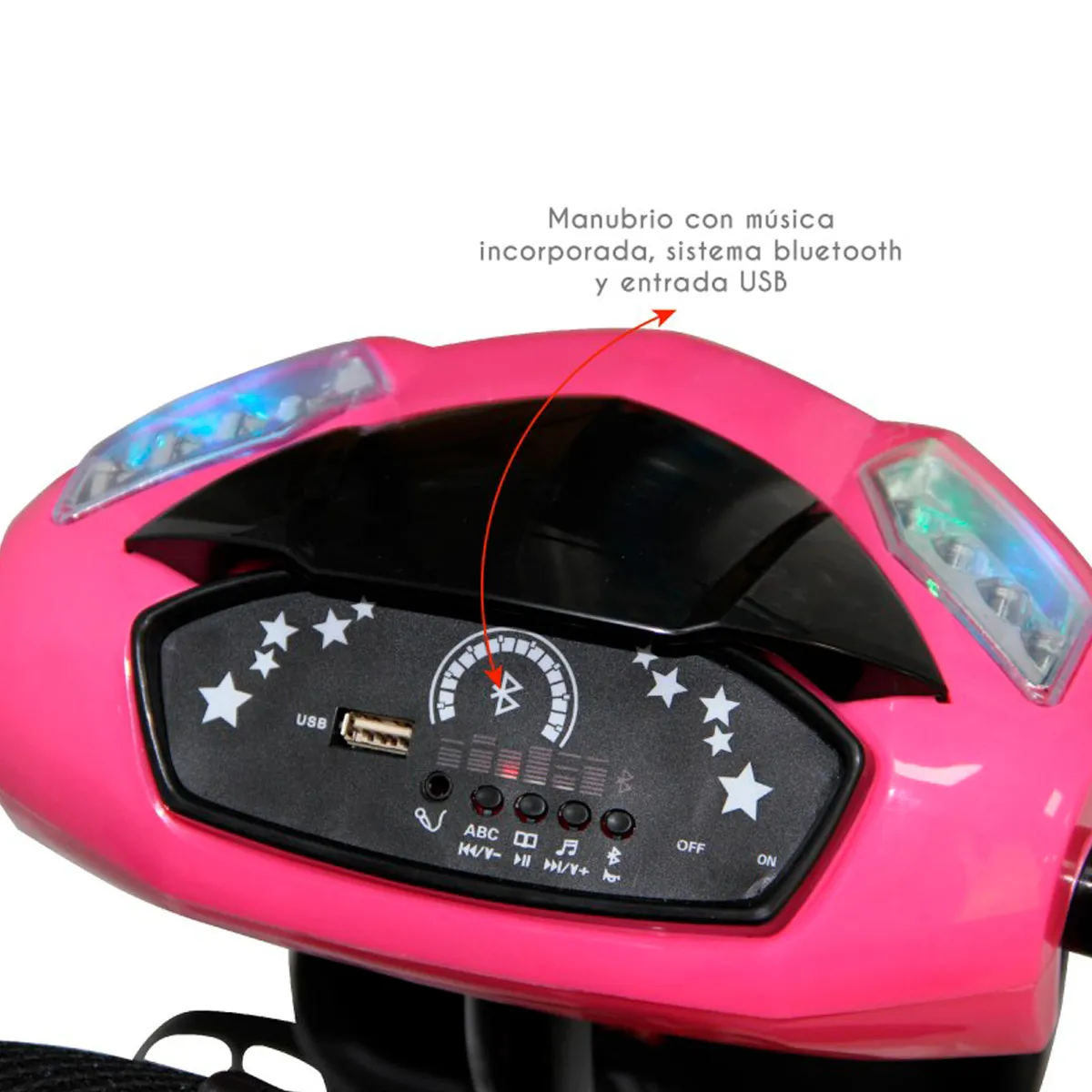 COCHE TRICICLO BEBEGLO FUCSIA COCHE TRICILO BT ST RS-4080 - 7