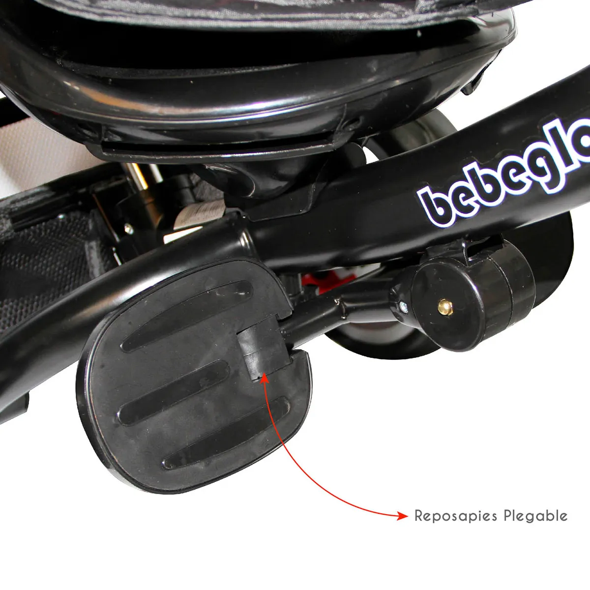 COCHE TRICICLO BEBEGLO FUCSIA COCHE TRICILO BT ST RS-4080 - 9