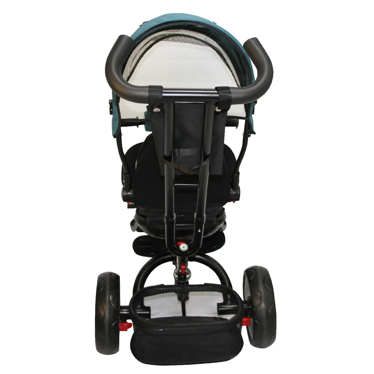 COCHE TRICICLO BEBEGLO TURQUESA COCHE TRICILO BT ST RS-4080 - 8