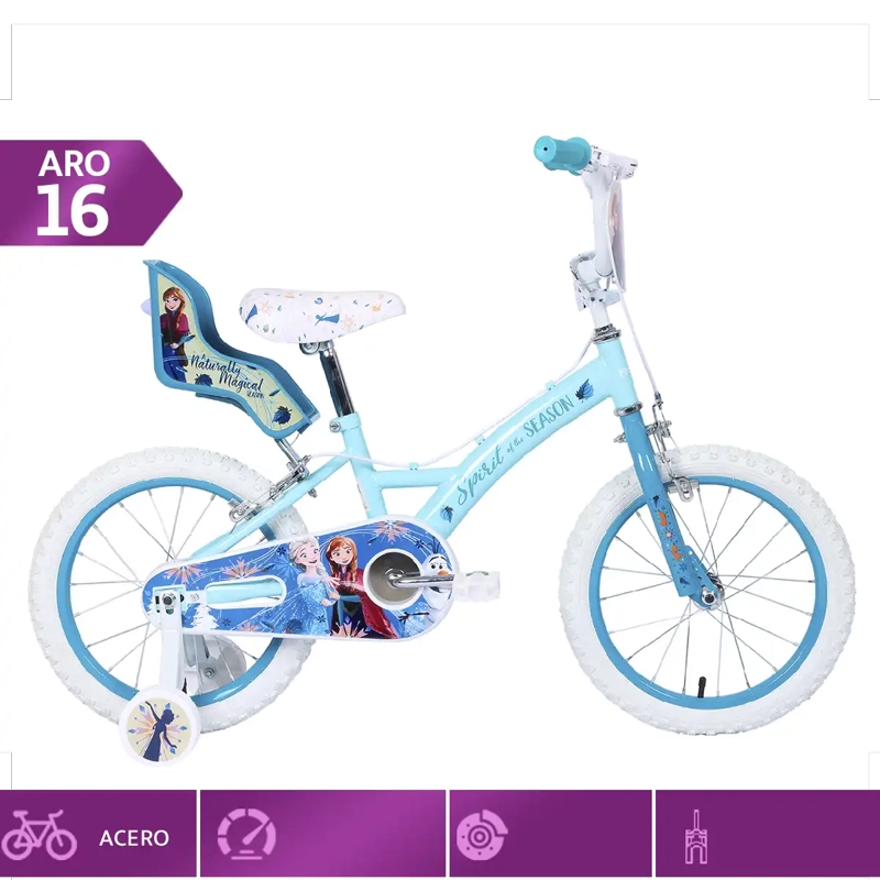 BICICLETA INFANTIL DISNEY FROZEN ARO 16 - 1