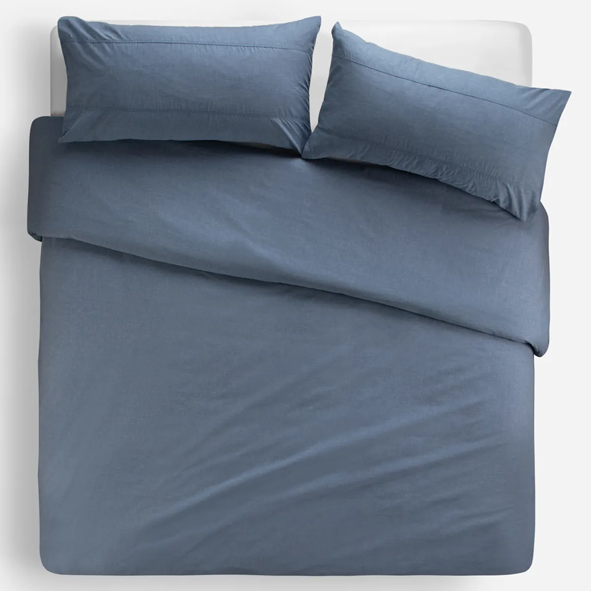 FUNDA PLUMÓN ROSEN 2 PLAZAS 240 X 230 CM AZUL - 3