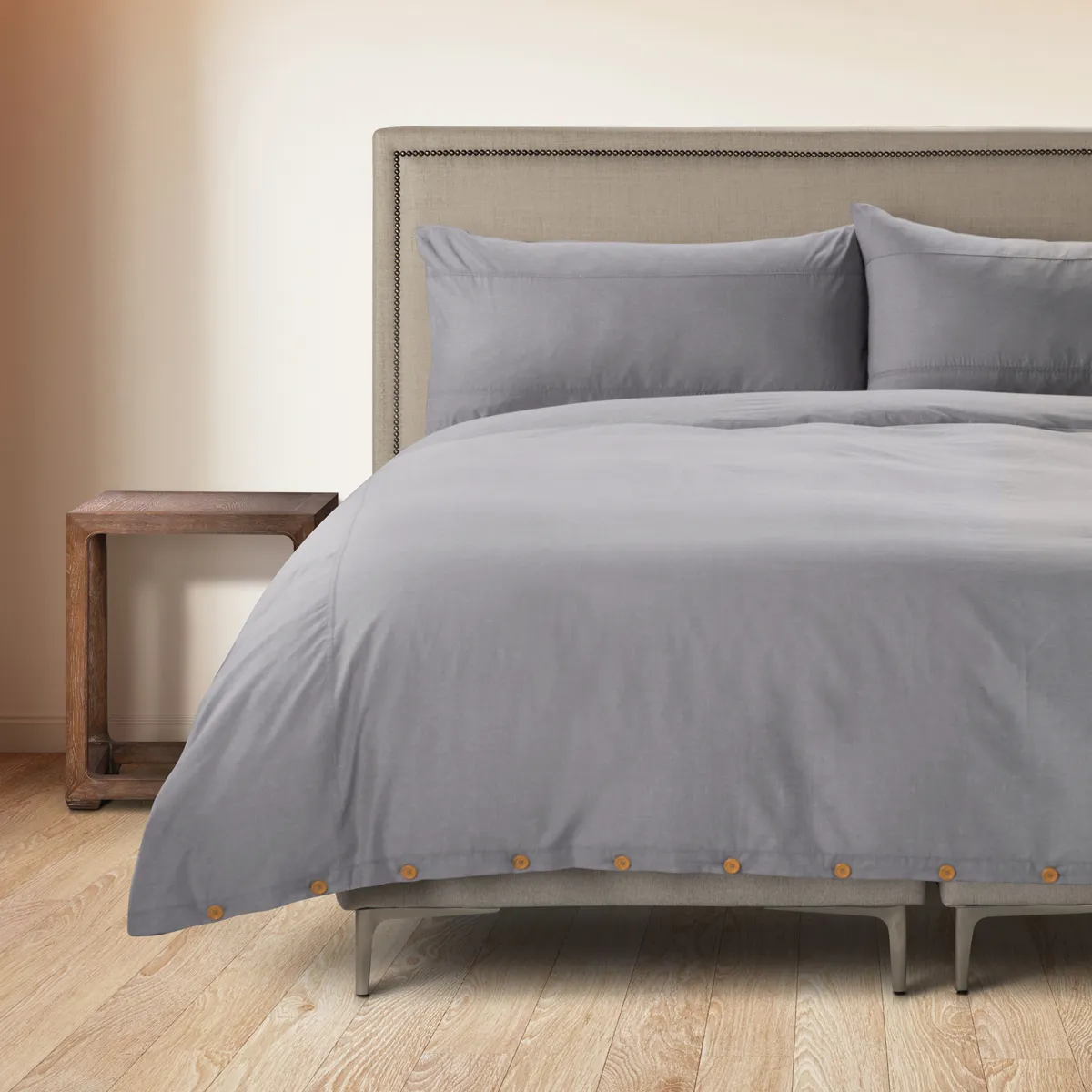 FUNDA PLUMÓN ROSEN KING 240 X 260 CM MARENGO - 1