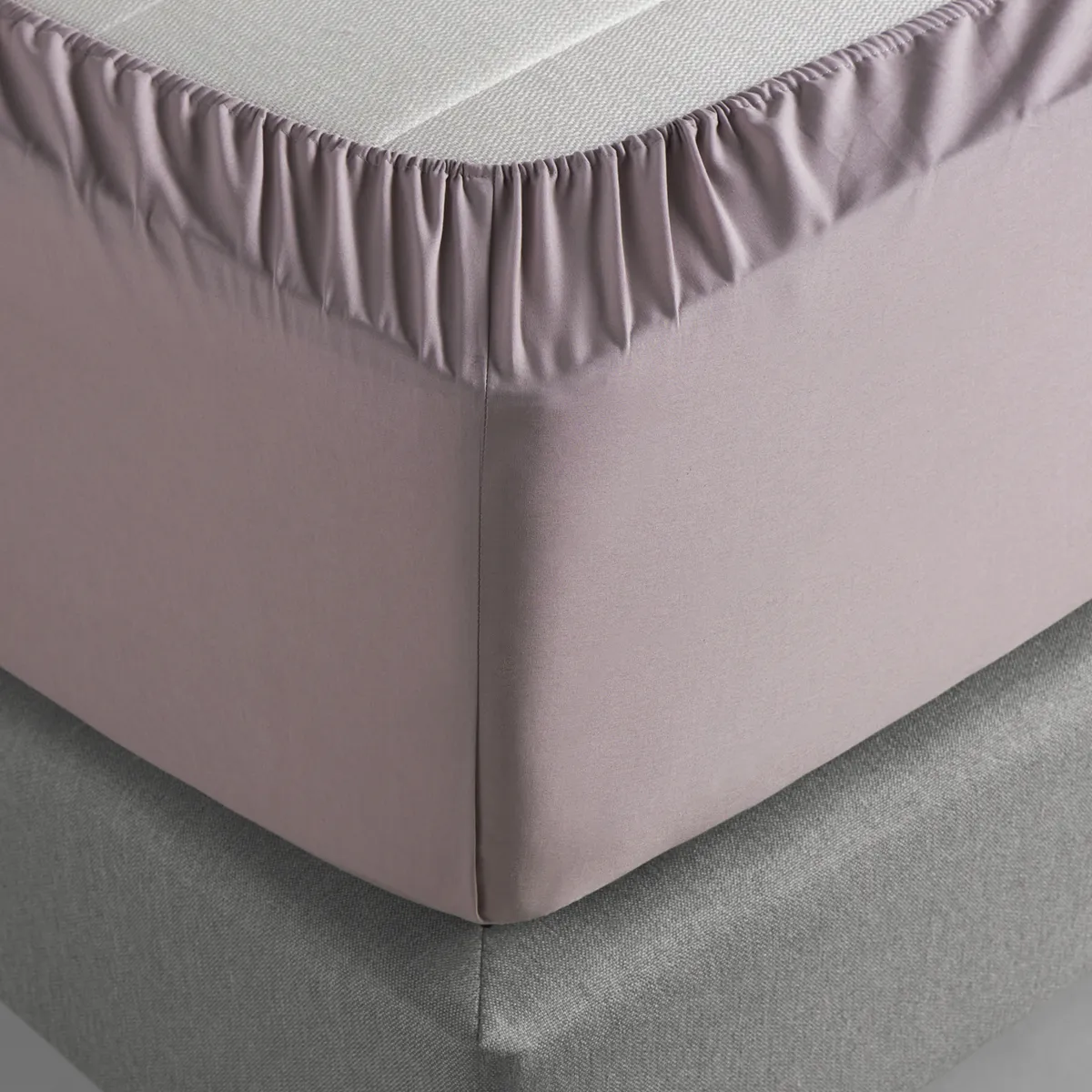 JUEGO DE SÁBANAS ROSEN SÚPER KING 200 HILOS ALGODÓN MALVA LISO - 4