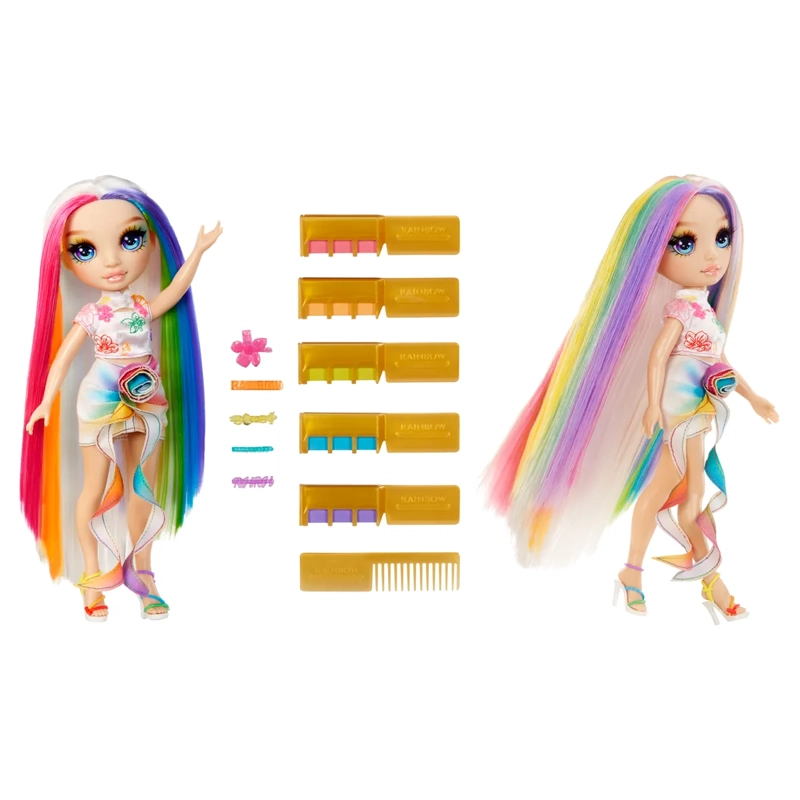 RAINBOW HIGH HAIR CHALK AND STYLE-AMAYA - 1