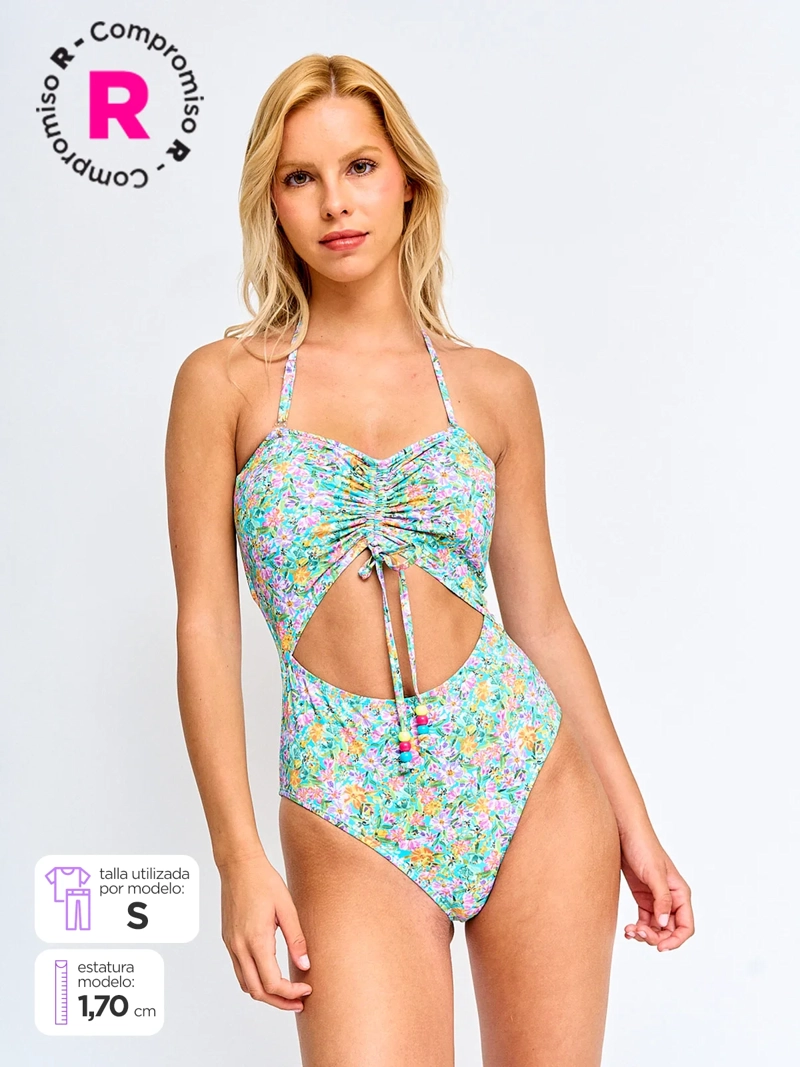 TRAJE DE BAÑO MUJER INDEX CUT OUT - 1