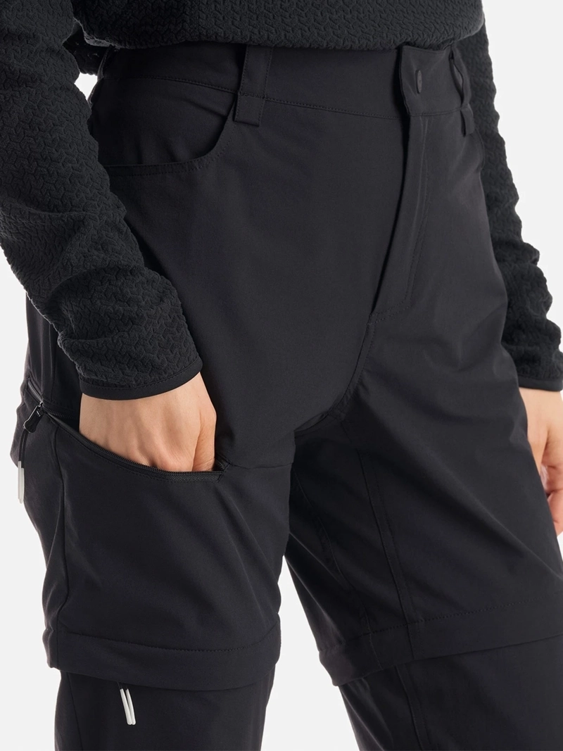 PANTALÓN MUJER LIPPI BLACKLASH MIX-2 Q-DRY NEGRO - 4
