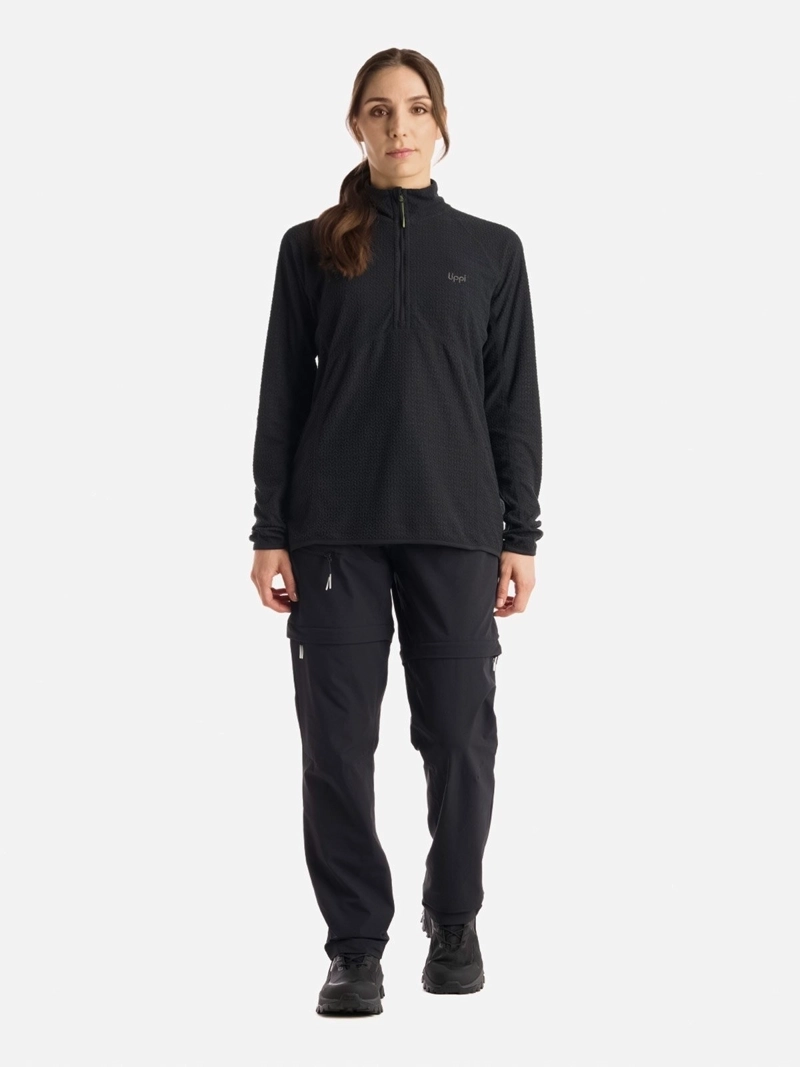 PANTALÓN MUJER LIPPI BLACKLASH MIX-2 Q-DRY NEGRO - 7