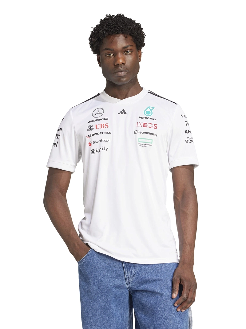 CAMISETA MANGA LARGA HOMBRE ADIDAS PILOTO MERCEDES AMG PETRONAS F1 TEAM - 1
