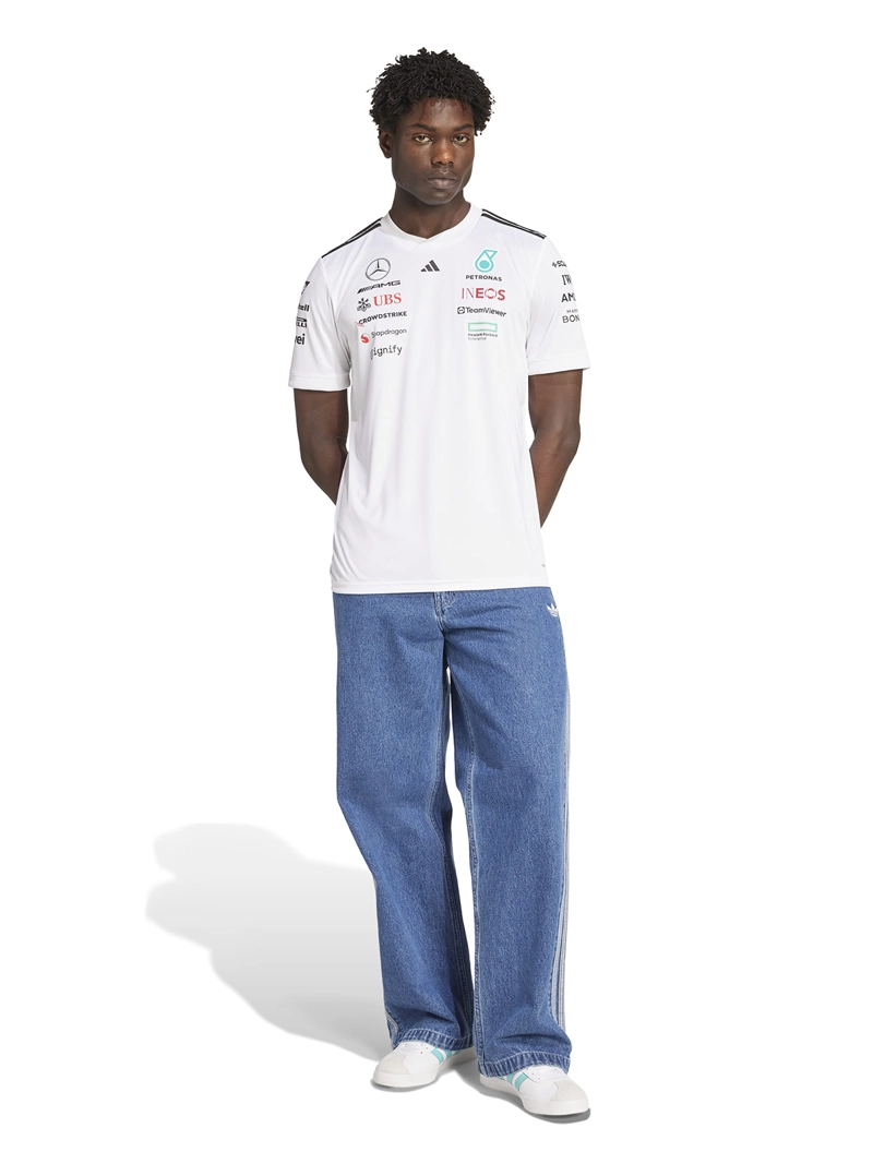 CAMISETA MANGA LARGA HOMBRE ADIDAS PILOTO MERCEDES AMG PETRONAS F1 TEAM - 6