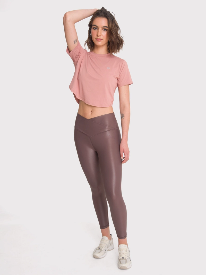 CALZA MUJER BODY & SOUL EVA II CAFE LARGA  - 4