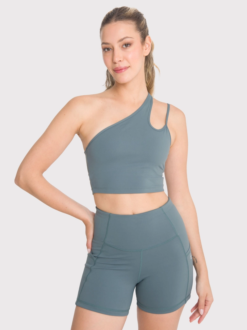 BODY & SOUL CROP DEPORTIVO MUJER BODY & SOUL 29002175 VERDE ONE SHOULDER