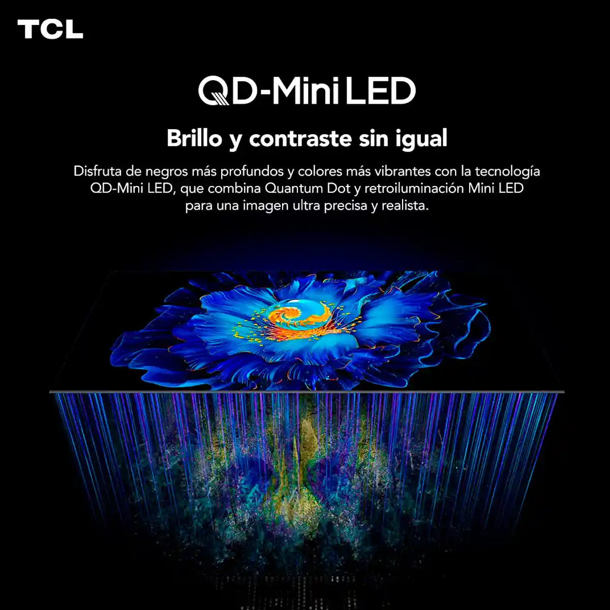 SMART TV TCL QLED 4K UHD 50” 50C6KS - 2