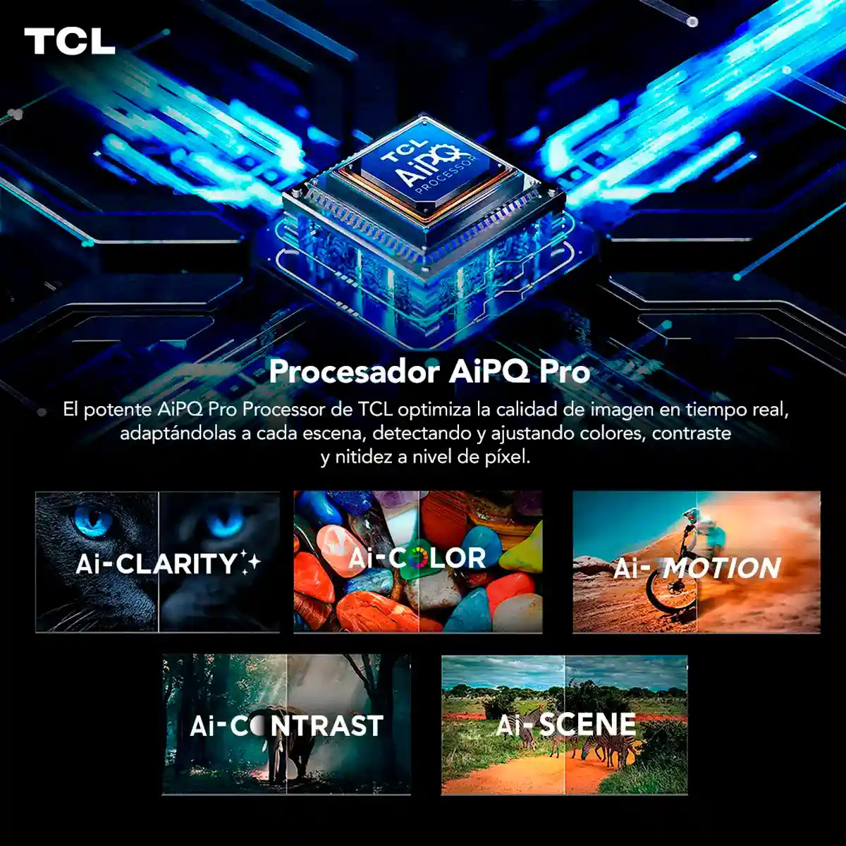 SMART TV TCL QLED 4K UHD 50” 50C6KS - 6
