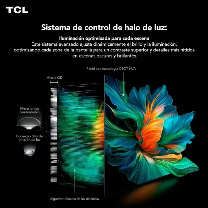 SMART TV TCL QLED MINI LED 4K UHD 55” 55C6K - 4