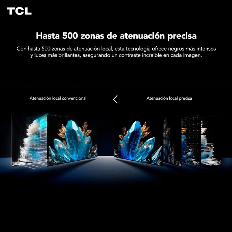 SMART TV TCL QLED MINI LED 4K UHD 55” 55C6K - 5