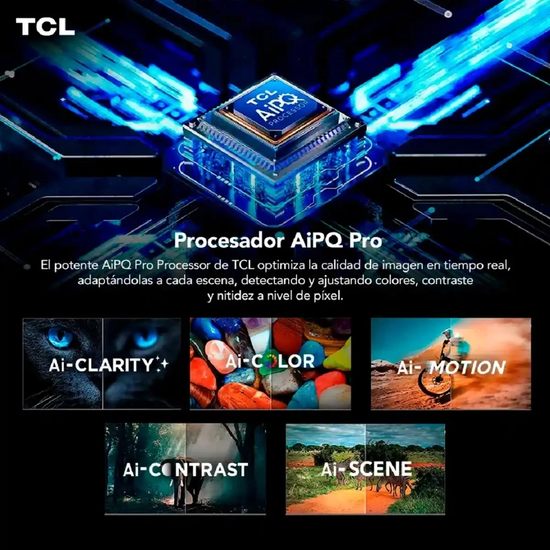 SMART TV TCL QLED MINI LED 4K UHD 55” 55C6K - 10