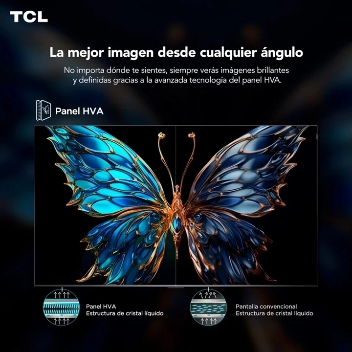 SMART TV TCL QLED 4K UHD 65” 65P8K Negro, foto 8