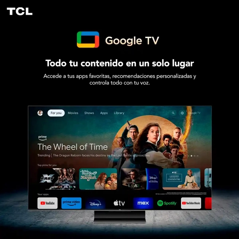 SMART TV TCL QLED 4K UHD 75” 75C7K - 12