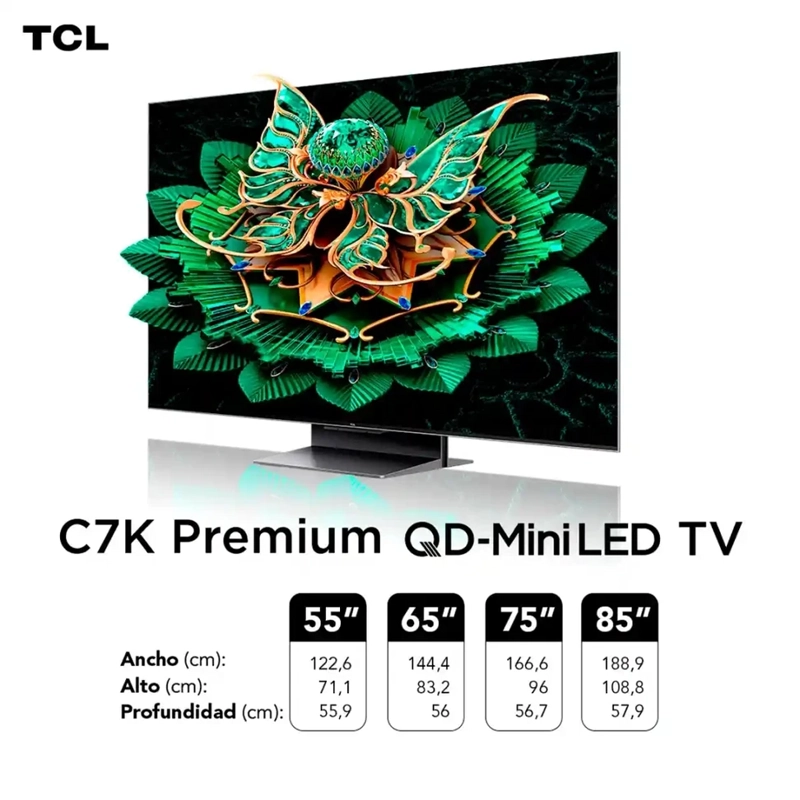 SMART TV TCL QLED 4K UHD 75” 75C7K - 13